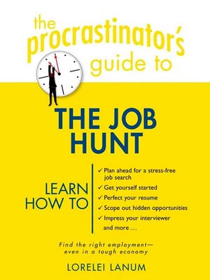 cover image of The Procrastinator's Guide to the Job Hunt